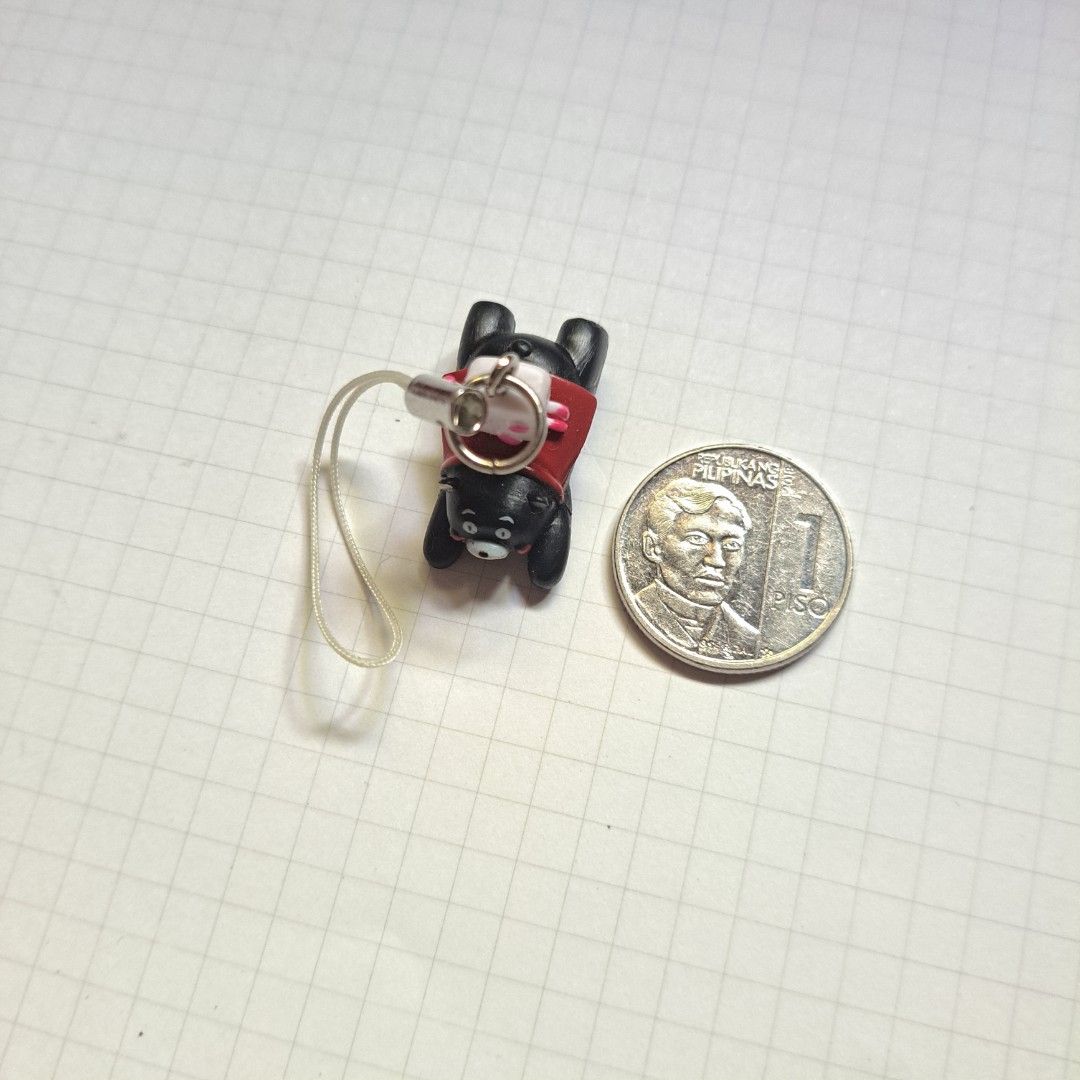 Kumamon black dog keychain (Category: Character Goods) located in M'Lang. Submitted by ardinelle.finds (Listing ID 1413739675, Image 2). Description: .
