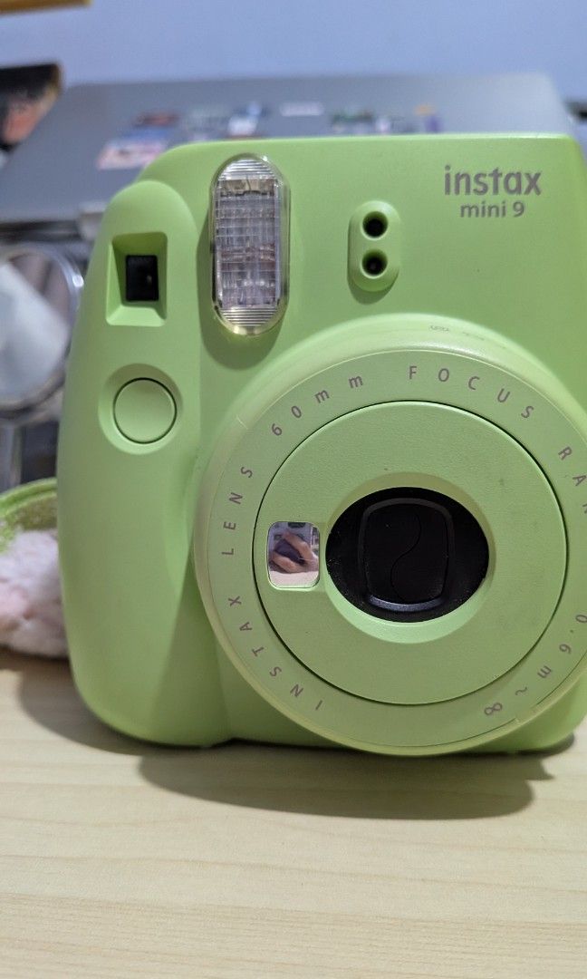 Like new- Instax mini 9 very good condition (Category: Cameras) located in Manila. Submitted by sophiee2025 (Listing ID 1413798641, Image 1). Description: original from Fujifilm store return and refund if not working! Like NEW condition. Only used a very few times no issue except for the front chip. that's all. what you see is what you get negotiable price location - Tandang sora Quezon city.