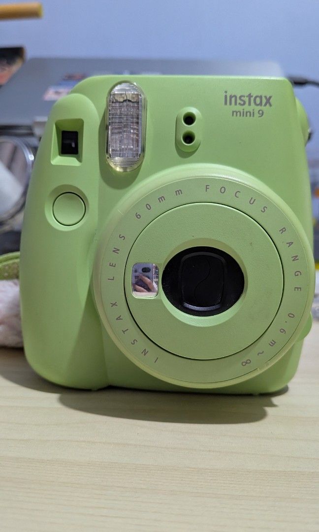 Like new- Instax mini 9 very good condition (Category: Cameras) located in Manila. Submitted by sophiee2025 (Listing ID 1413798641, Image 2). Description: original from Fujifilm store return and refund if not working! Like NEW condition. Only used a very few times no issue except for the front chip. that's all. what you see is what you get negotiable price location - Tandang sora Quezon city.