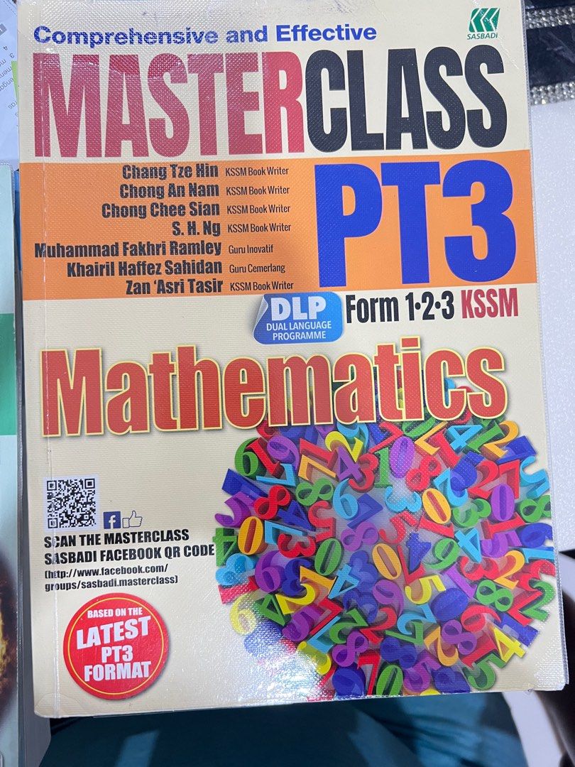 Master Class Add Math Index Masterclass PT3 Mathematics Form 1-2-3 KSSM, Hobbies & Toys, Books ...