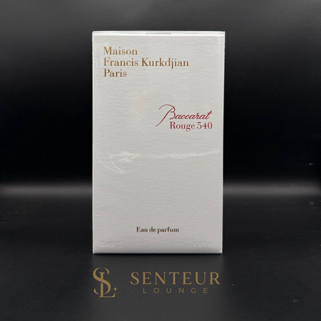 MFK Baccarat Rouge 540 EDP 70ml (Category: Fragrance & Deodorants) located in Manila. Submitted by Popeyes (Listing ID 1413714048, Image 1). Description: MFK Baccarat Rouge 540 EDP 70ml 📦 Lalamove, Grab, J&T, Pick-Up. 💳 Bank Transfer, Cash upon Pick-up. 📍Taft, Malate WE DON’T SELL COUNTERFEITS, OILS BASED OR FAKE. © Senteur Lounge is not associated with any other brands; it is only affirmed to sniff st. Trademarks and copyright belong exclusiv