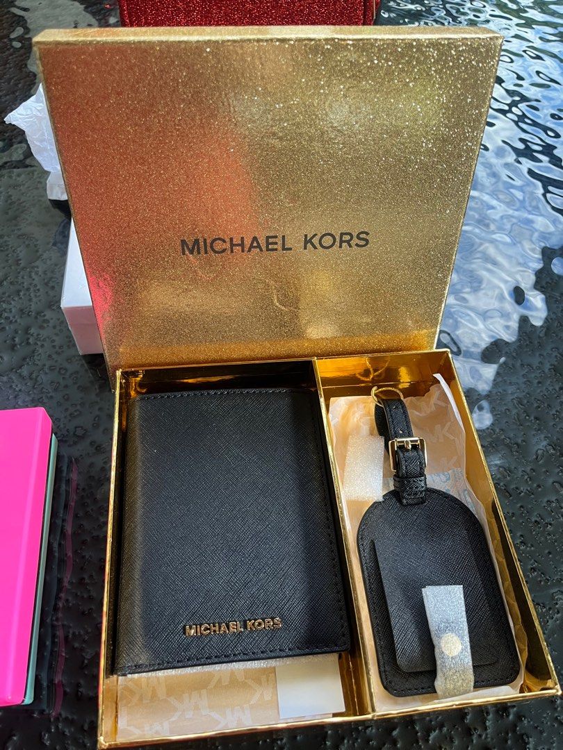 Mk Passport Holder with Bag Tag (Category: Luxury Bags & Wallets) located in Manila. Submitted by creamcarol (Listing ID 1413690394, Image 1). Description: With box .