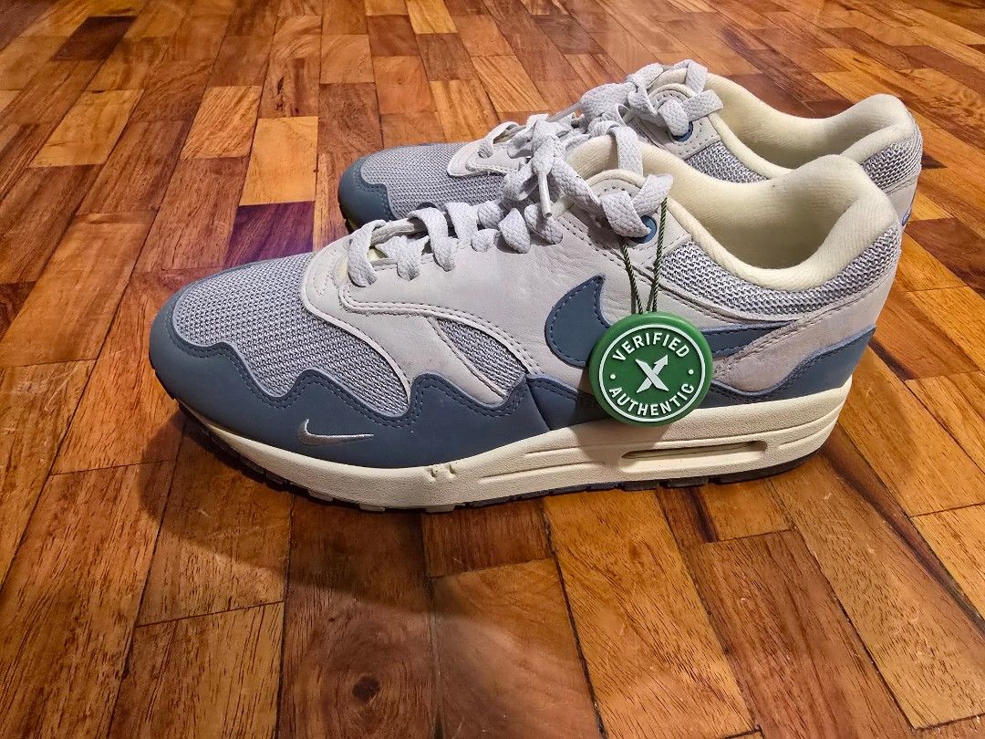 Nike x Patta Air Max 1 (Category: Sneakers) located in Quezon City. Submitted by rox0119 (Listing ID 1413762229, Image 2). Description: -Authentic Nike x Patta Air Max 1, used once - quality in very good condition - no box included *** All sales are final. No return, no exchange. No COD. *** shipping fee c/o buyer.