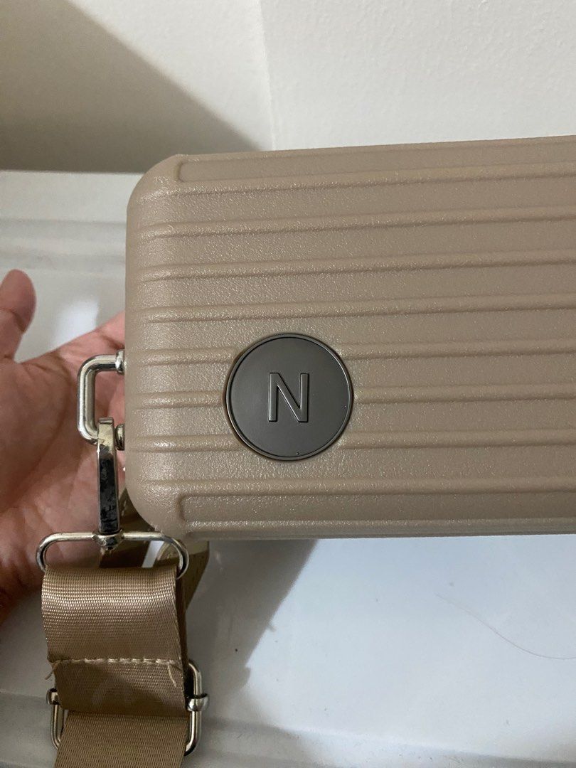 NuPrene Lucca travel bag (Category: Cross-body Bags) located in Calamba. Submitted by swizzleee (Listing ID 1413691959, Image 2). Description: - has minimal scratches (see 4th and 5th pic) - used a few times lang.