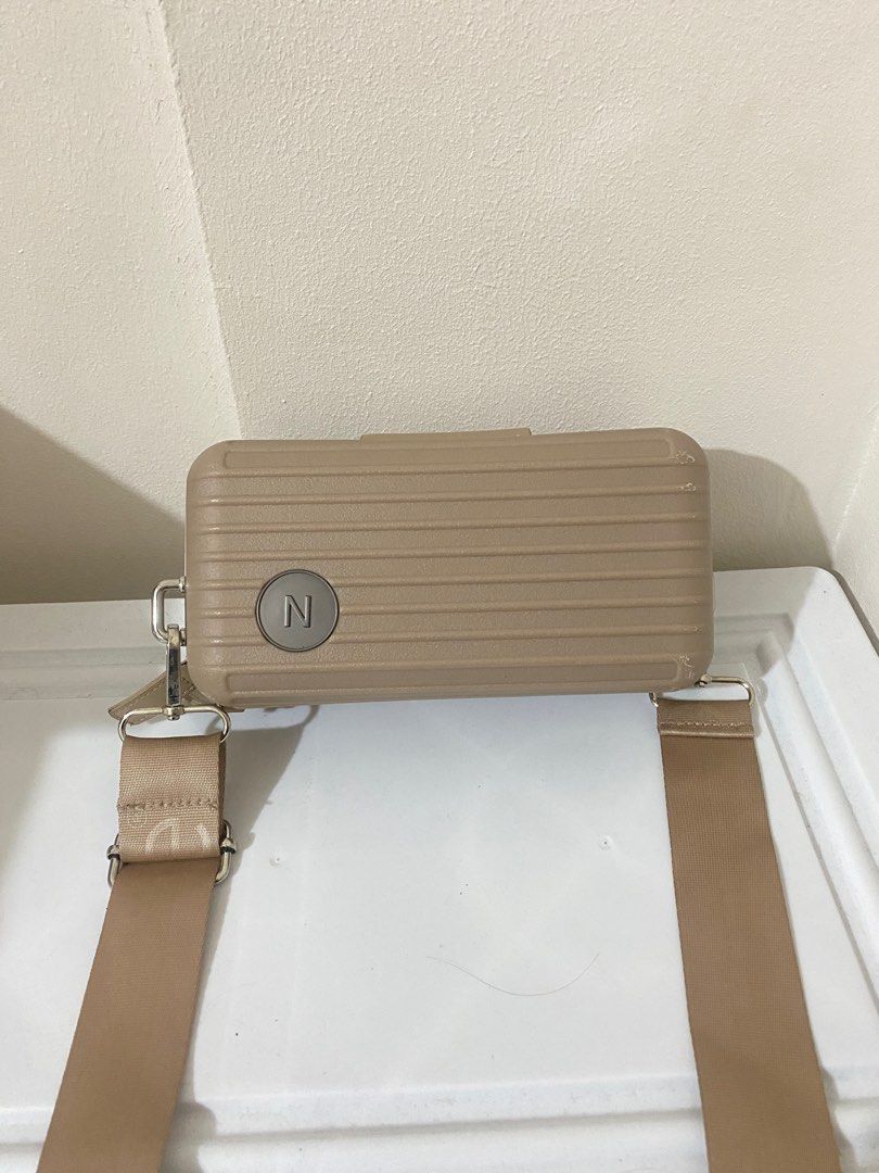 NuPrene Lucca travel bag (Category: Cross-body Bags) located in Calamba. Submitted by swizzleee (Listing ID 1413691959, Image 1). Description: - has minimal scratches (see 4th and 5th pic) - used a few times lang.