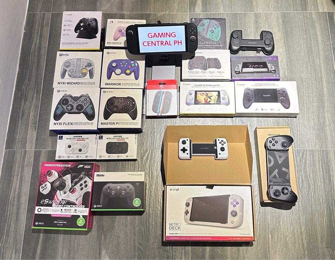Nintendo Switch and Xbox Controllers (Category: Controllers) located in Bulacan. Submitted by gamingcentralph (Listing ID 1413763854, Image 1). Description: Hey, guys! I am selling all my remaining controllers! Most of them are directly from the official brands and were sent to me for review. If you will ask for additional pictures, I’ll just send you the link of my review video para kita mo talaga. Most of them binalik na agad sa box after makin