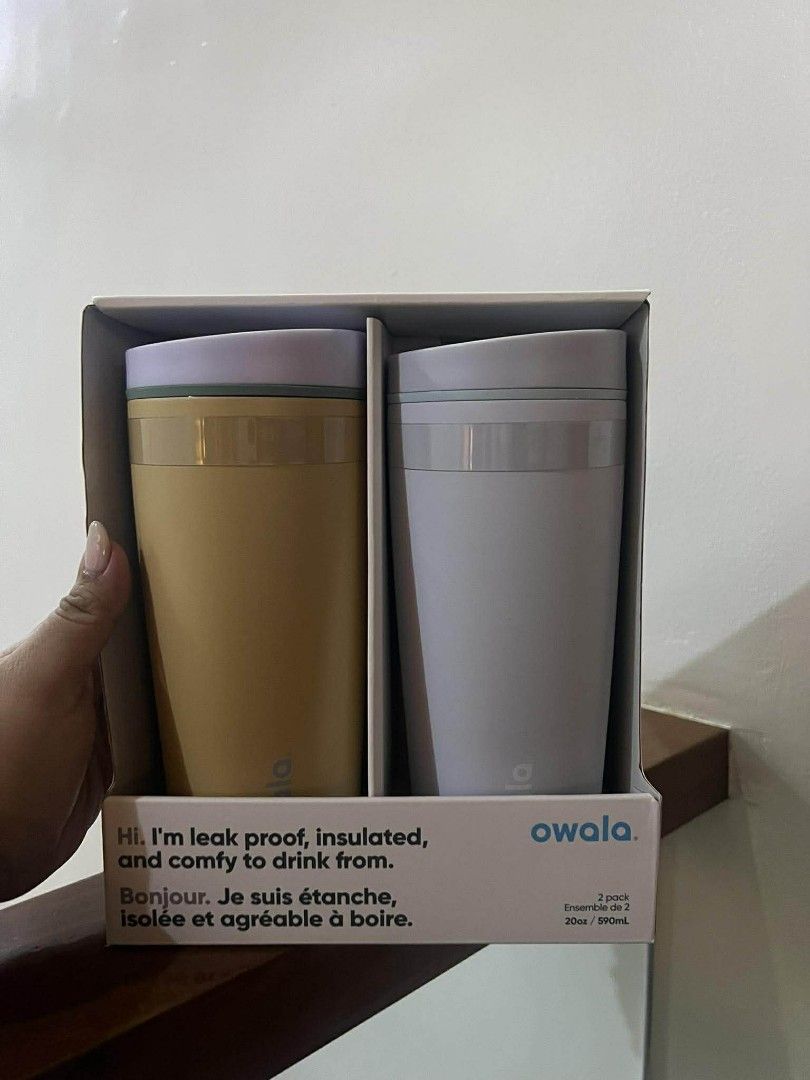 Owala SmoothSip Slider (Category: Water Bottles & Tumblers) located in Quezon City. Submitted by purpleparrot (Listing ID 1413669819, Image 3). Description: * original and authentic * bought in Canada * 20 oz * price is for 1 bottle only.
