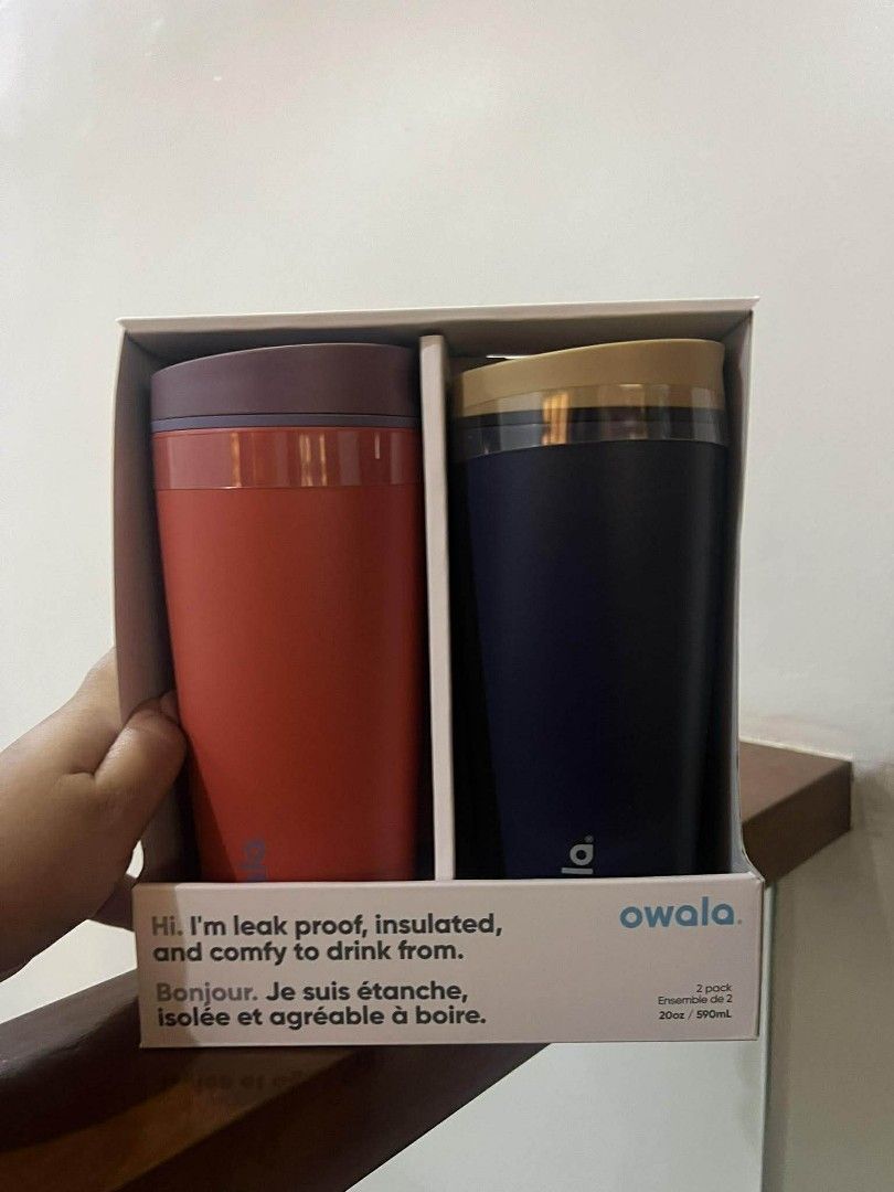 Owala SmoothSip Slider 20 oz (Category: Water Bottles & Tumblers) located in Quezon City. Submitted by purpleparrot (Listing ID 1413670887, Image 2). Description: * original and authentic * bought in Canada * 20 oz * price is for 1 bottle only.