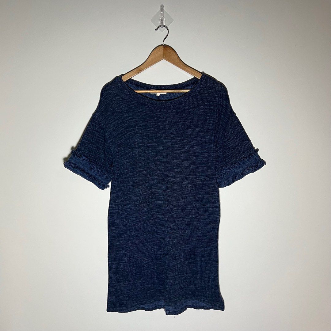 Ozoc Deep Blue Knit Dress (Category: Dresses) located in Paranaque City. Submitted by shopdeclutterfly (Listing ID 1413835017, Image 1). Description: BRAND: Ozoc BEST FITS: M-L Message me for more information. Important Notes: — Color may vary slightly due to lighting and screen settings. — This is a preloved item. — Minor signs of wear may be present — There may be small stains, dots, or marks due to storage and previous use. — Please manage exp