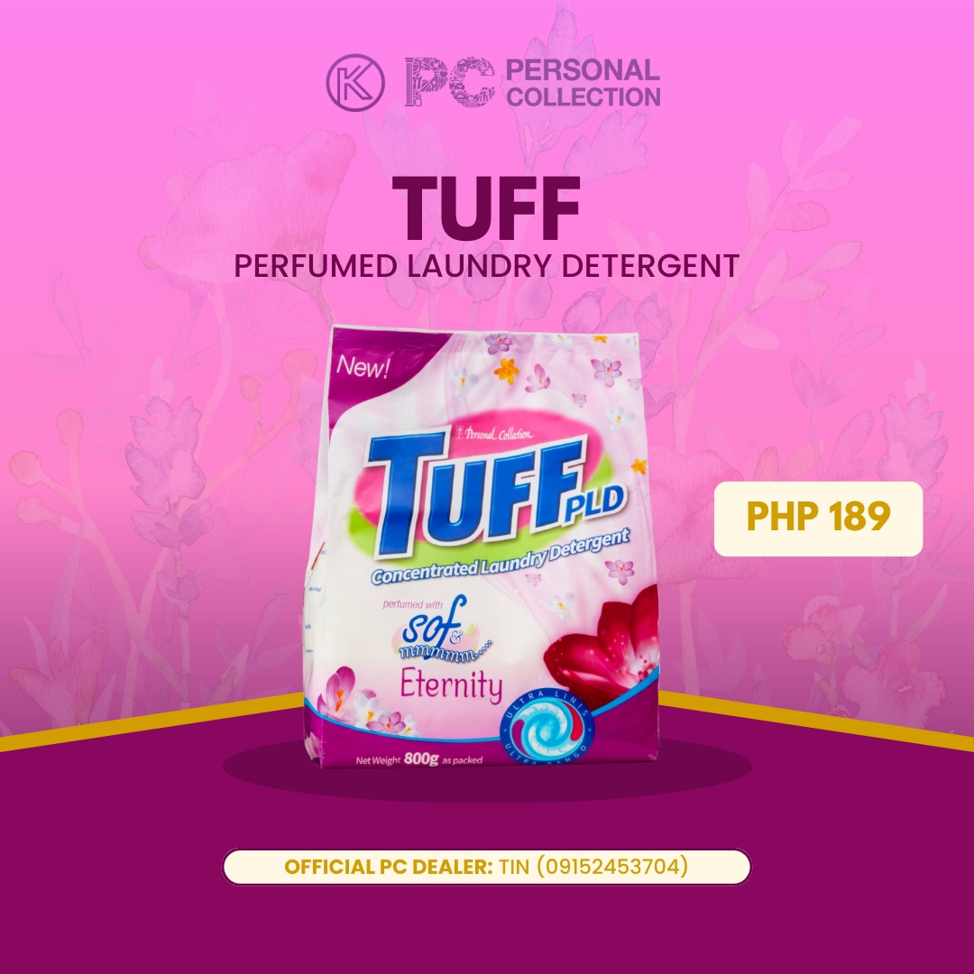 PC Tuff Concentrated Powder Laundry Detergent Perfumed with Sof & Mmmmm ...