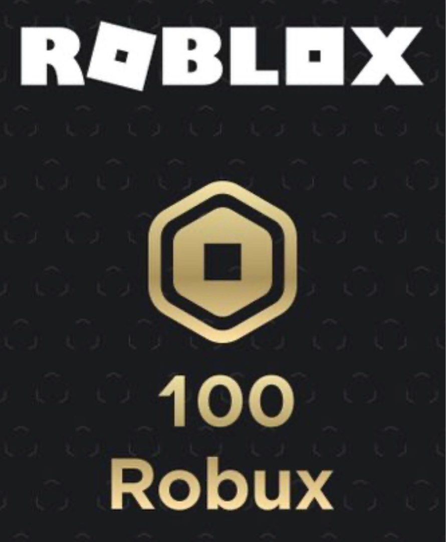 Roblox Robux RM1.99 FOR 100 ROBUX, Video Gaming, Gaming Accessories ...