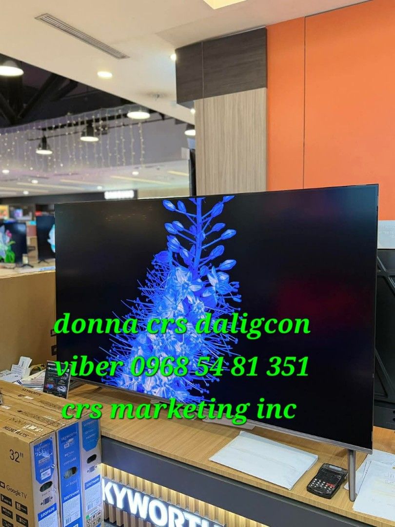 Skyworth tv (Category: TV) located in Quezon City. Submitted by daligcon19 (Listing ID 1413808106, Image 1). Description: 🟧 SKYWORTH TV 2025 MODEL 4K UHD GOOGLE TV / SKYWORTH QLED PLUS / SKYWORTH GOOGLE TV 🟧 GOOGLE TV 32GT5600 - 9,200 43GT5600 - 11,900 GOOGLE TV QLED 32QF62G - 10,900 43QF62G - 13,200 UHD 4K GOOGLE TV 43GE6200 - 15,300 50GE6200 - 18,900 55GE6200 - 19,300 65GE6200 - 28,500 75GE7700 - 45,500 85GE7700 - 71,300 75SUG7800 - 42,500 GO