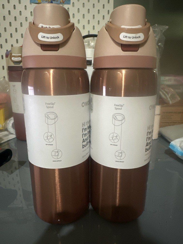 SOLD PER BOTTLE: OWALA 32oz FREESIP IN GOOD COMPANY (Category: Water Bottles & Tumblers) located in Quezon City. Submitted by cai_wong (Listing ID 1413762359, Image 1). Description: .