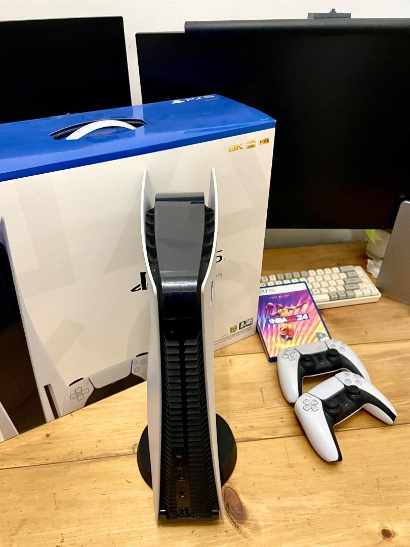 Sony PlayStation 5 Console with Accessories, Box & NBA 2k24, Video ...