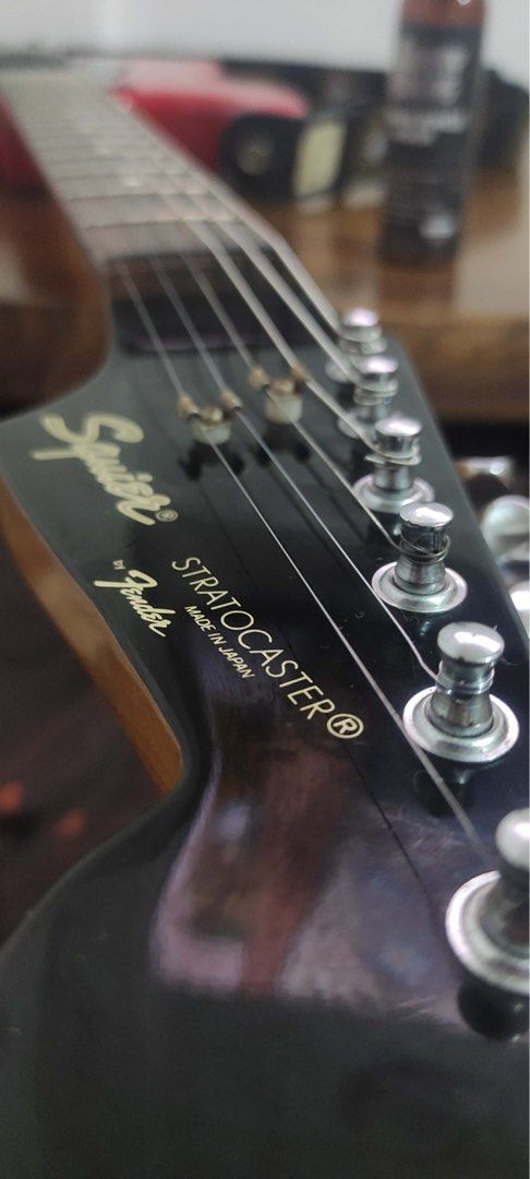 Squier Stratocaster Electric Guitar (Category: Musical Instruments) located in Manila. Submitted by seller.elcherly (Listing ID 1413814118, Image 2). Description: ​Title: 🇯🇵 [VINTAGE GEM] 1985 Squier Contemporary Stratocaster (ST-331) - MIJ Fujigen ​Price: (Slightly negotiable for serious buyers) ​Description: ​“INVEST IN JAPANESE VINTAGE QUALITY” Selling a legendary 1985-1986 Squier Contemporary Stratocaster (Model ST-331). This is not your or