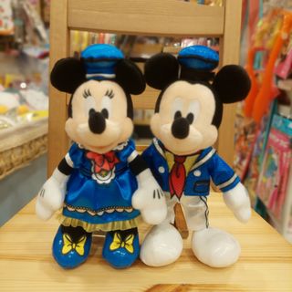 日本 DISNEY TOKYO SEA X Meiji Mickey Minnie 限量 長方 筆盒, 興趣及遊戲, 手作＆自家設計, 文具
