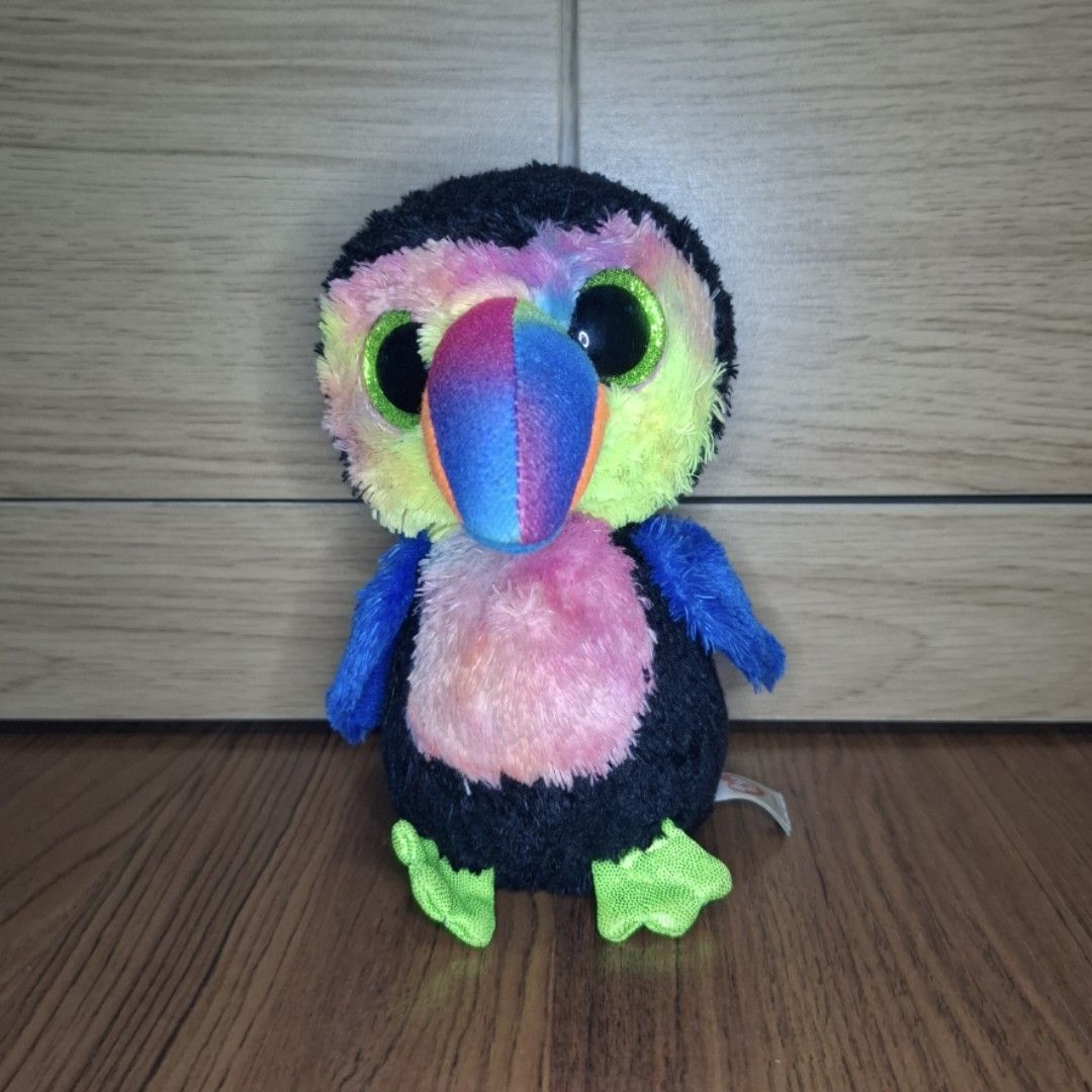 Ty Beaks the Parrot Beanie Boo (Category: Plushies & Soft Toys) located in Santo Tomas. Submitted by butterham (Listing ID 1413827522, Image 1). Description: ✨️ PROMO: Buy 3 Beanie Boos/Babies, Get 1 free priced 120 below. ❗️LAST PRICE❗️(Slightly Negotiable) 📌 Bundle discounts available for orders with multiple items (Combined shipping available). ✅️ What you see is what you get ✅️ Color may vary due to lighting ✅️ All items listed are available