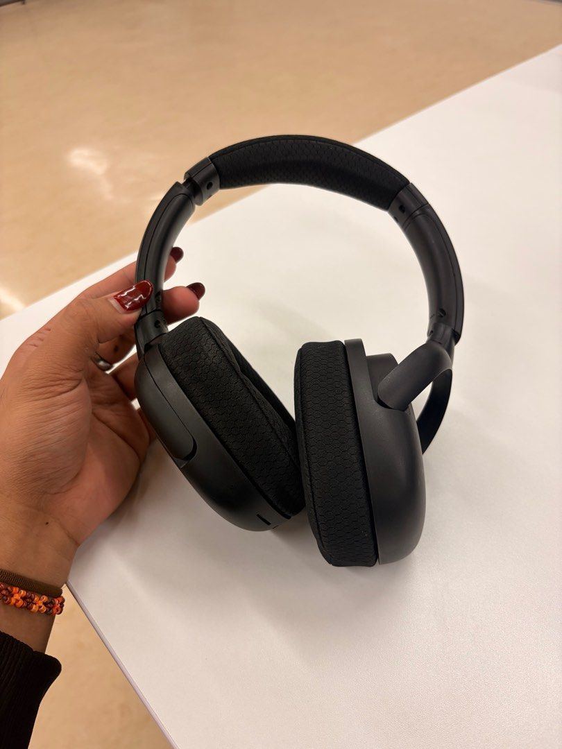 TYLEX Headphones & Speakers XK-990SP (Category: Headphones & Headsets) located in Manila. Submitted by ciiii1 (Listing ID 1413728421, Image 2). Description: - TYLEX XK-990SP Headphones - Bluetooth 5.0 - 1200mAh Battery - FM Radio - Color: Black - Over-ear design - Padded earcups for comfort - TYLEX logo on earcups - Charging port - Audio jack.