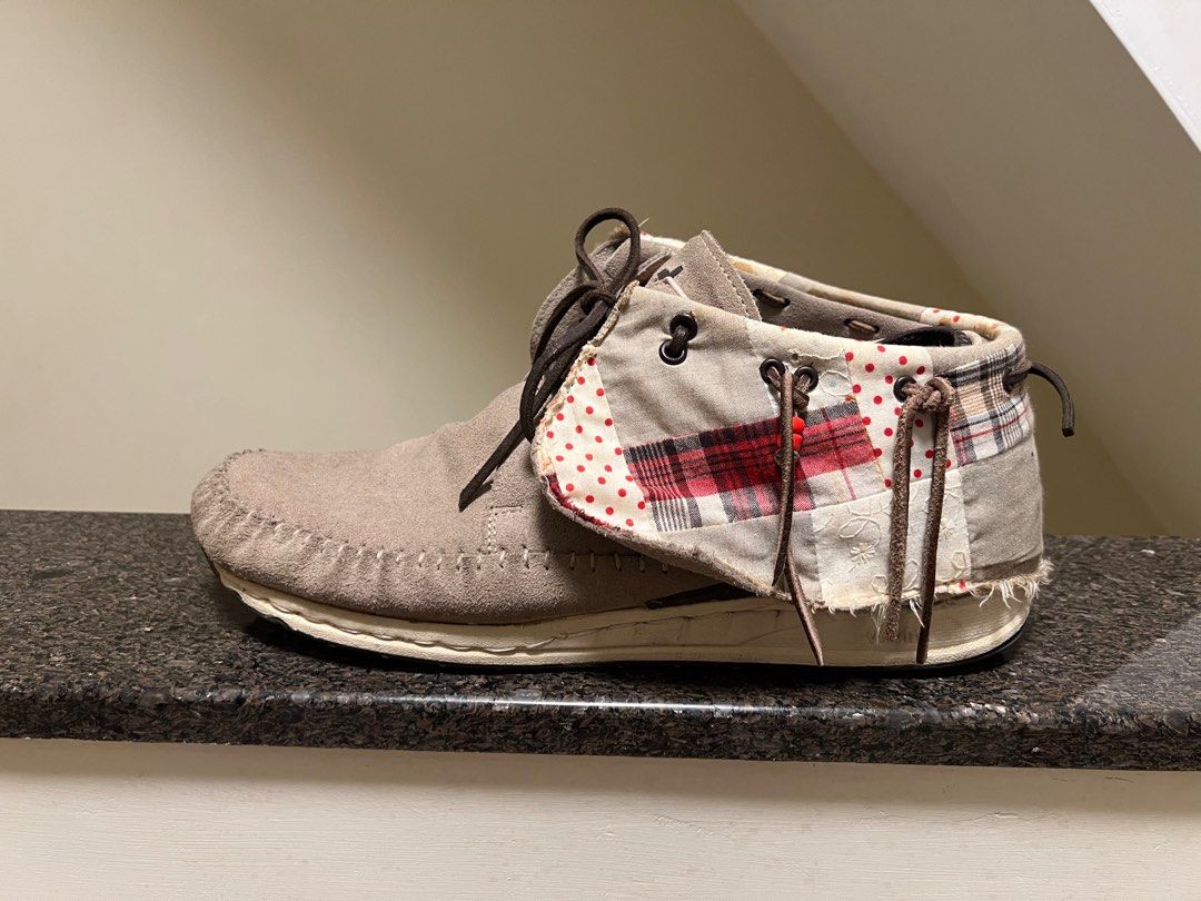 Visvim FBT Patchwork 初代 （分類：波鞋）位於 Hong Kong。 由 fl0ss 提交（商品編號 1413832626，圖片 2）。簡介： -Visvim FBT -US 11 -Excellent condition -鞋底已修復，不會甩底 。
