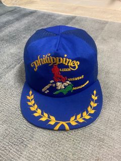 Vintage Boxing Cap Bowe vs Ferguson by Caesars, Men's Fashion