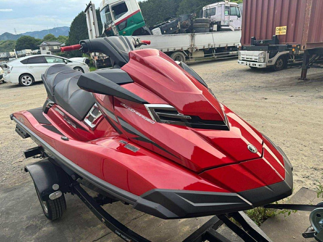 Yamaha FX Cruiser SHO Jet Ski (Category: Water Sports) located in Quezon City. Submitted by dellowe (Listing ID 1413676308, Image 2). Description: 2015 Yamaha FX Cruiser SVHO jet ski Condition: Used Condition Model:FX-Cruiser SVHO Price: 949,995 Year:2015 Hours:93hours Passenger:3 Manufacturer:YAMAHA Engine:1800cc SVHO Power:250hp Length:3.56m Wide:1.23m Includes trailer (Tanaka brand) Well maintained Dare to Compare Location:📍Pampanga 📩📩📩.