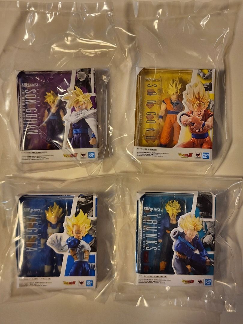現貨 行版 一套4款 Bandai 龍珠 s.h.figuarts SHF Miniature Collection Dragon Ball ...