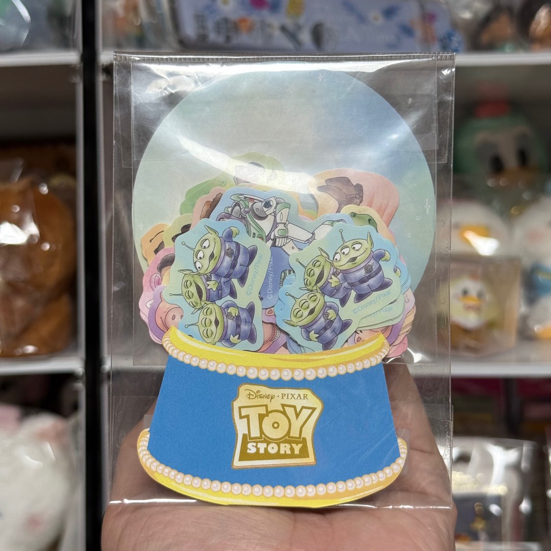 反枱 Sticker 日版 Disney Toy Story 反斗奇兵 Sticker Pack 貼紙 - Woody 胡迪 & Lotso 努蘇 & Aliens ...