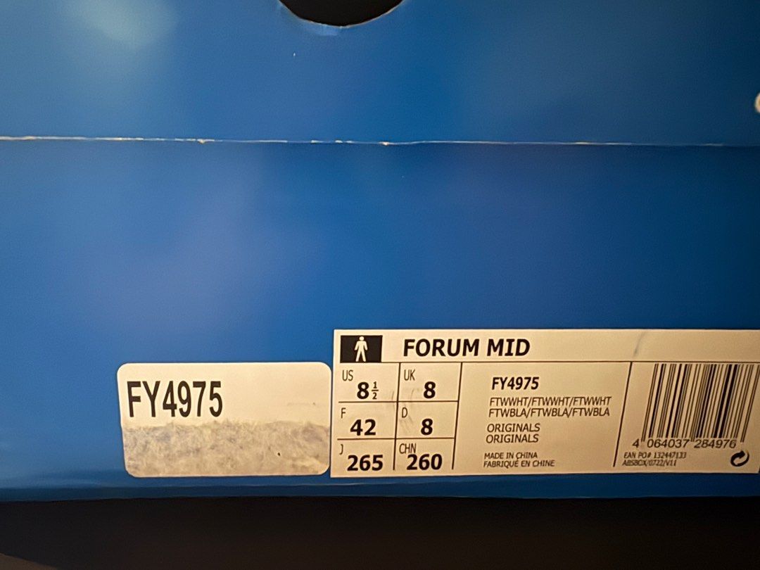 Adidas Forum Mid Shoes (White) (Category: Sneakers) located in Marikina City. Submitted by minimalismic_ (Listing ID 1413886051, Image 2). Description: Brand New! Never been used. US 8.5 UK 8 Price still negotiable if sure buyer! .