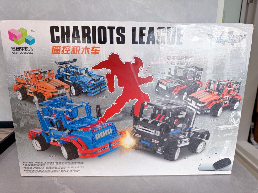 Creativity blocks (Category: Remote Control Toys) located in Singapore. Submitted by Maggie1304 (Listing ID 1414005973, Image 2). Description: Includes: 438 Pcs blocks Electric remote control toy car. .