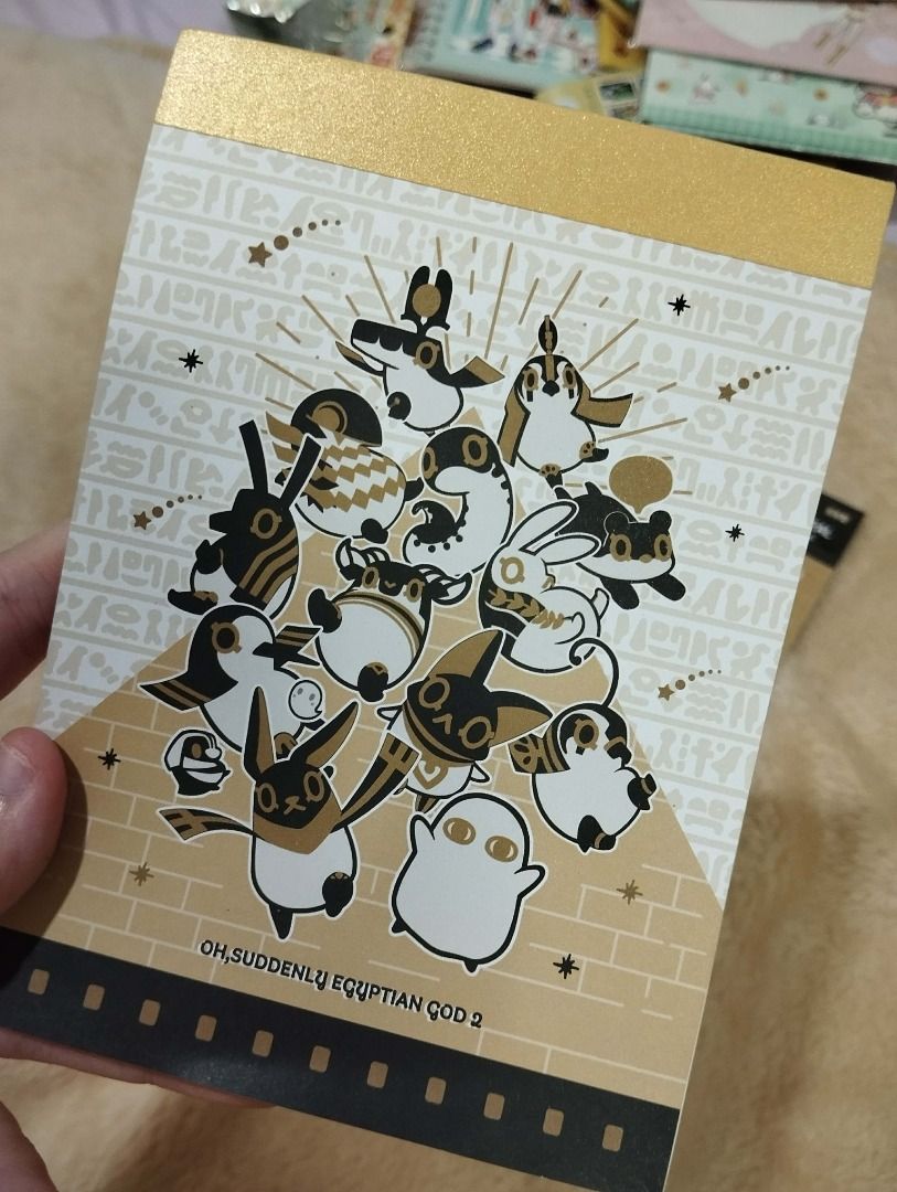 Egyptian Gods Merch (Category: Art & Prints) located in Quezon City. Submitted by nomnomberry (Listing ID 1413961738, Image 2). Description: Egyptian Gods Sticker Set! All orders come with a random freebie! Products are bought individually not in bulk!! Inquire if you want to buy as a set ^^.