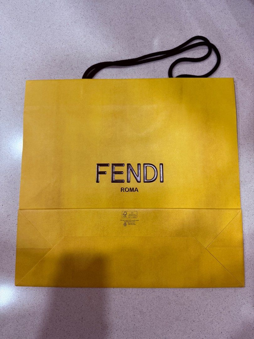 Fendi Authentic Paperbag (Category: Luxury Bags & Wallets) located in San Juan City. Submitted by shoprinat (Listing ID 1413917038, Image 1). Description: .
