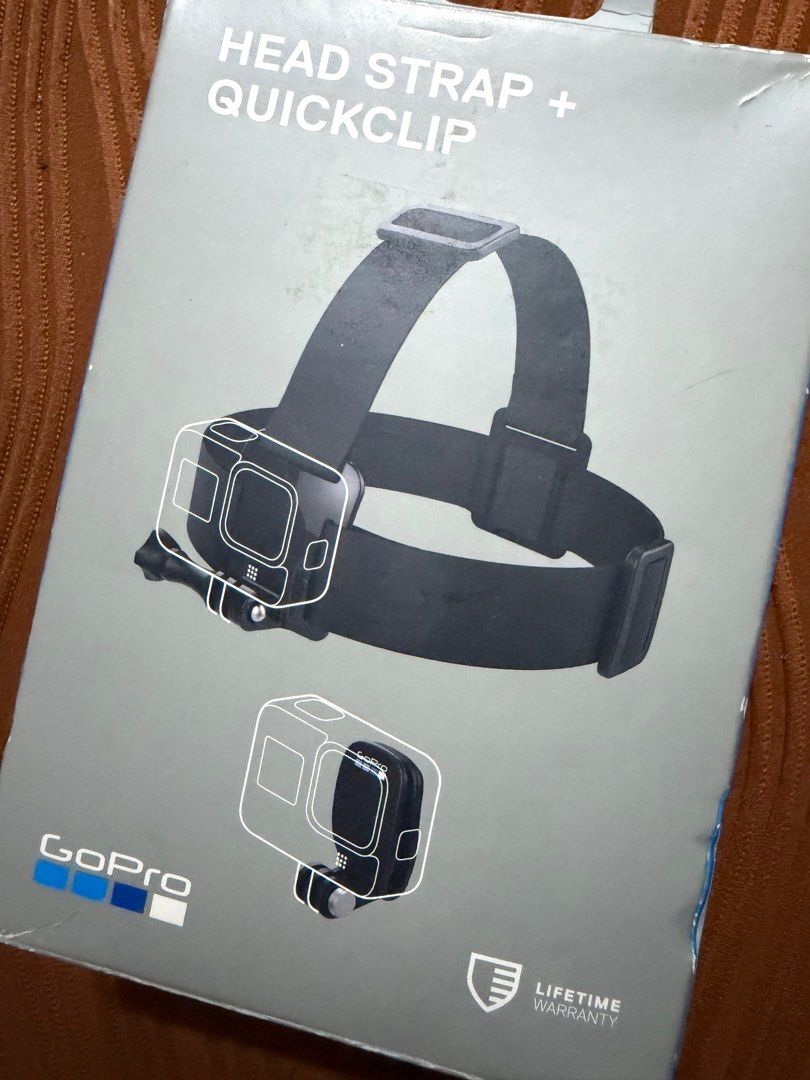 GoPro Head Strap + QuickClip (Category: Camera Bags & Carriers) located in Manila. Submitted by mickaela30 (Listing ID 1413908196, Image 1). Description: .