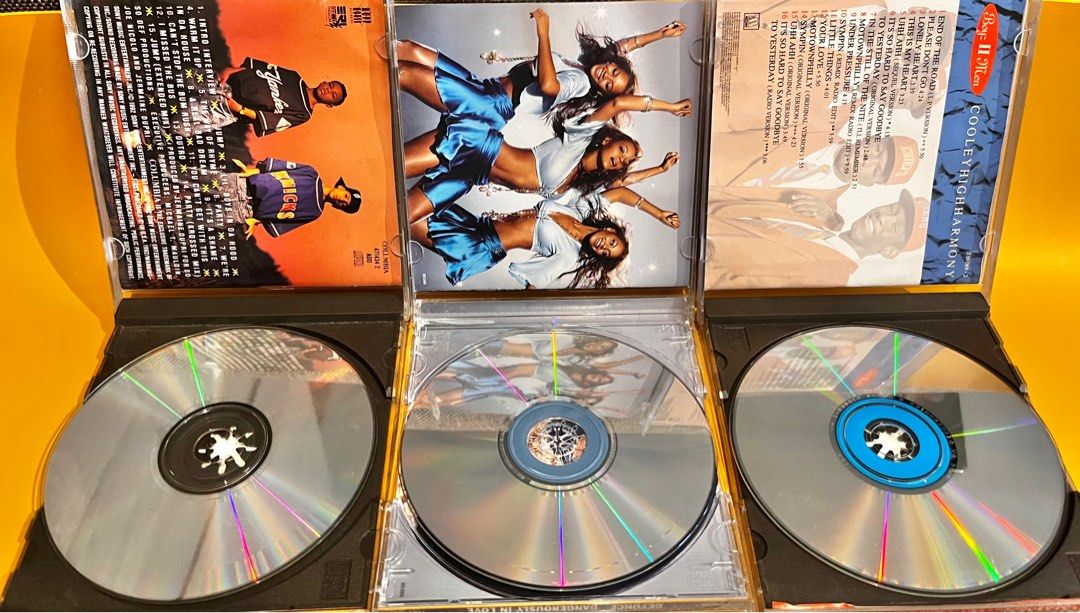 Hip Hop CDs 250 each (Category: CDs & DVDs) located in Quezon City. Submitted by junkstar2020 (Listing ID 1413987770, Image 3). Description: Kris Kross Beyonce Boyz II Men.