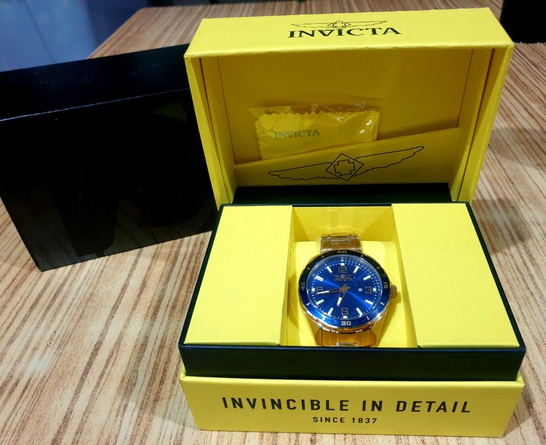 Invicta Pro Diver 46674 Europe (Category: Luxury Watches) located in Bacolod City. Submitted by proudlypresents (Listing ID 1413965770, Image 2). Description: Invicta Pro Diver 44674 -bought in UK -never been used still has its original plastic -100% Authentic and Brand new Nationwide Shipping via buyer's preference. Fee is not included. Mode of payment: Bank (BPI) or Gcash. Item is in Bacolod City, but I can provide ANY validation the buyer requ