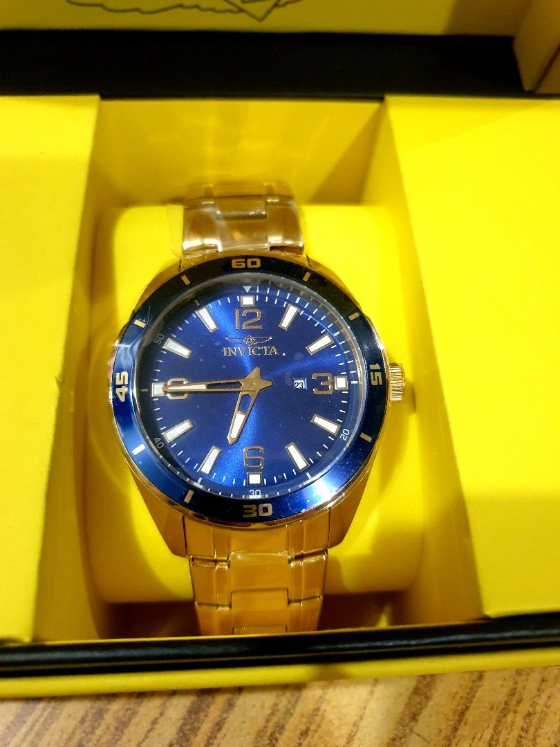 Invicta Pro Diver 46674 Europe (Category: Luxury Watches) located in Bacolod City. Submitted by proudlypresents (Listing ID 1413965770, Image 1). Description: Invicta Pro Diver 44674 -bought in UK -never been used still has its original plastic -100% Authentic and Brand new Nationwide Shipping via buyer's preference. Fee is not included. Mode of payment: Bank (BPI) or Gcash. Item is in Bacolod City, but I can provide ANY validation the buyer requ