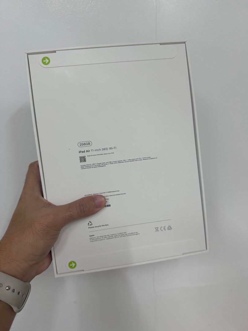Ipad Air 7 M3 WiFi (Category: iPad) located in Pasig City. Submitted by bhino (Listing ID 1413935397, Image 2). Description: iPad Air 7 M3 11 inch/13 inch Brand new Not activated 1 year warranty Any Apple Store Sealed Cash on delivery Pick up s store We do physical shop .