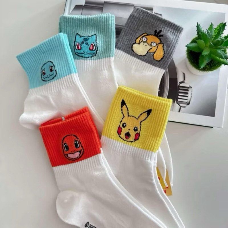 Korean Socks-Pokemon Iconic Socks (Category: Socks) located in Manila. Submitted by trendphile (Listing ID 1414011431, Image 3). Description: SOLD AS PER PAIR Product Information: ✔️1 Pair of socks 🏷 with tag ✔️Socks Size: adult free size (size 5-10) ☑️Legit Seller 🚚Lalamove Pick Up 📍Location: Binondo Area Mop: Gcash/Bank Transfer #socks #socksph #socksforsaleph #koreansocks #koreansocksph #ootd #ootdph #fashiontrends #fashionph #cutesocks #me