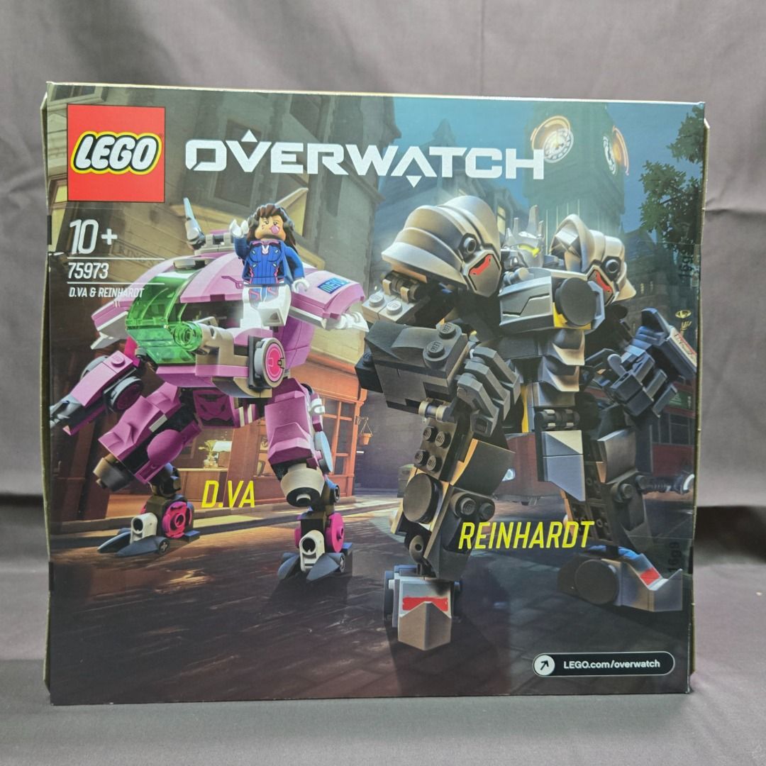 LEGO 75973 鬥陣特攻 d.va & Reinhardt (已絕版)-全新, 書籍、休閒與玩具, 玩具、公仔、桌遊在旋轉拍賣
