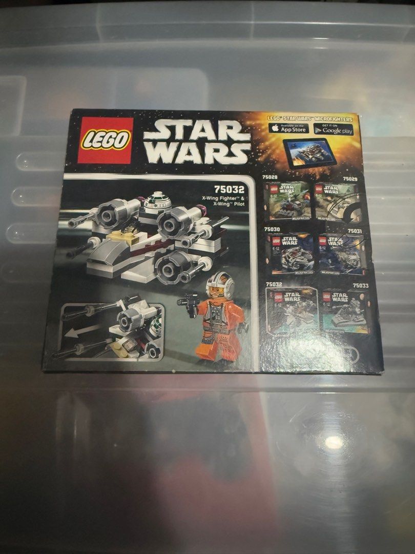 Lego Star Wars X-Wing Fighter 75032 (Category: Lego & Building Sets) located in Quezon City. Submitted by wertymoshi (Listing ID 1414000899, Image 2). Description: Selling brand new sealed Lego Star Wars X-Wing Fighter 75032.