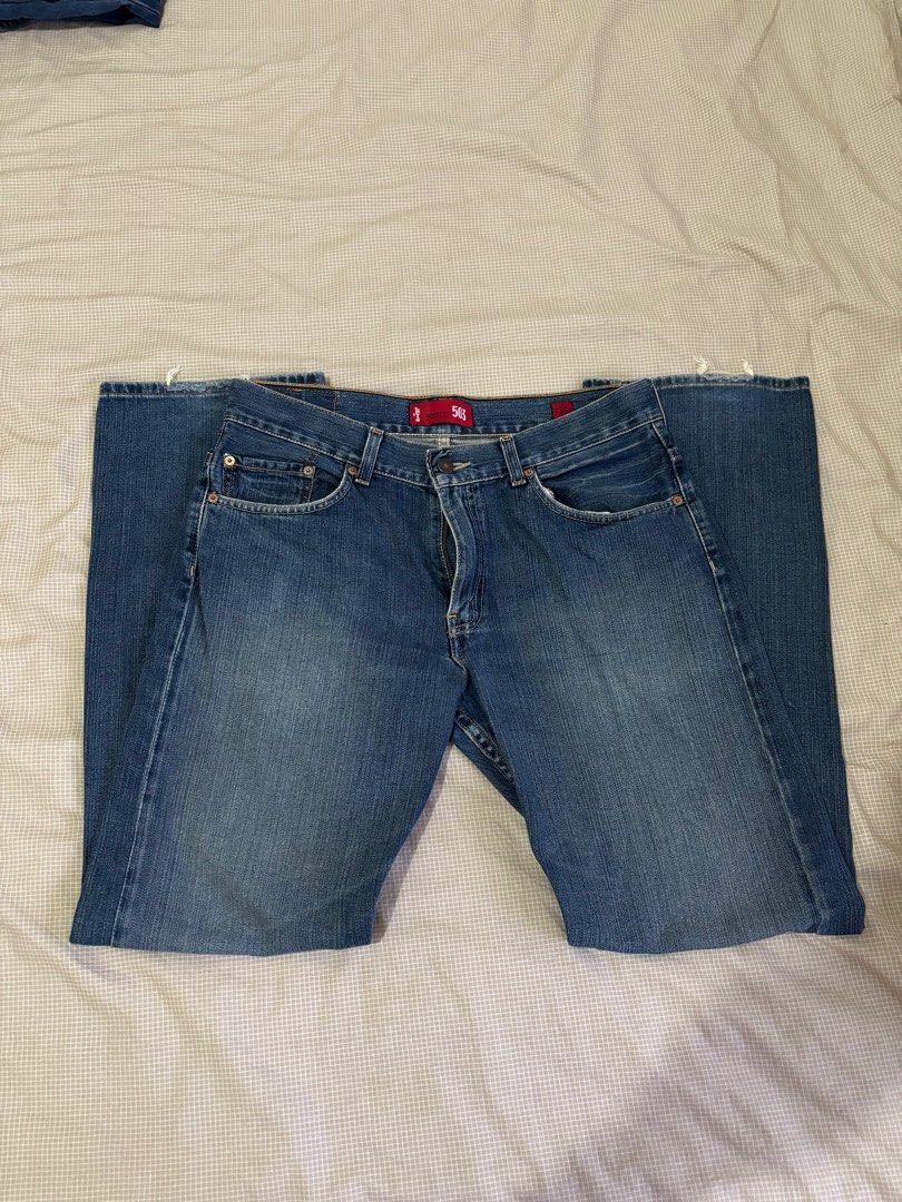 Levi's 503 Jeans - W34 L32 (Category: Jeans) located in Padre Garcia. Submitted by chrisales00 (Listing ID 1413949193, Image 1). Description: - Levi's 503 Jeans - Medium wash - Straight leg fit -Bootcut - Size: W34 L32 - Button fly - Classic five-pocket styling .