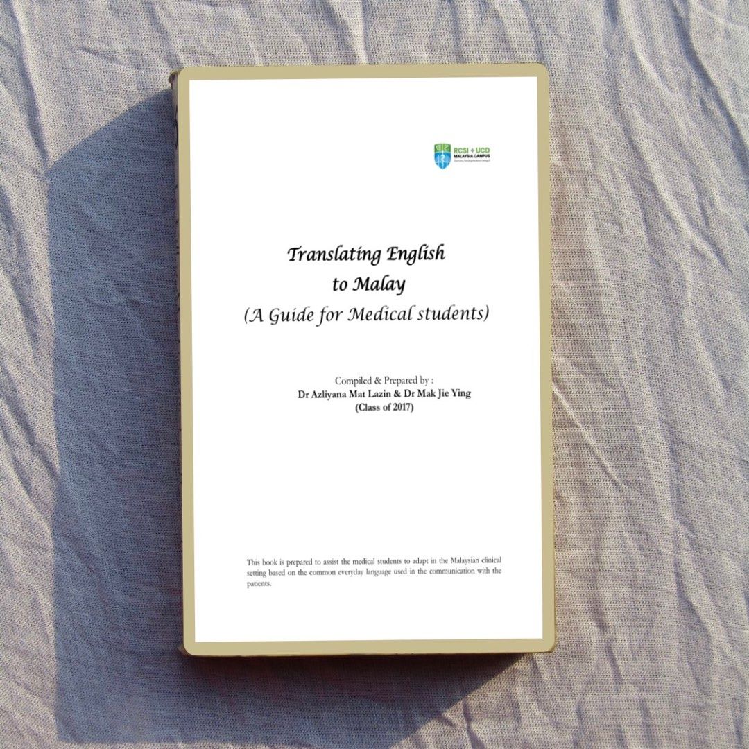 Medical textbook: Translating English to Malay (A Guide for Medical students) Compiled & Prepared by : Dr Azlivana Mat Lazin & Dr Mak Jie Ying (Category: Textbooks) located in Petaling Jaya. Submitted by farhana_alya (Listing ID 1324400144, Image 1). Description: Text @Farhana_Alya once ordered to receive your book😁.