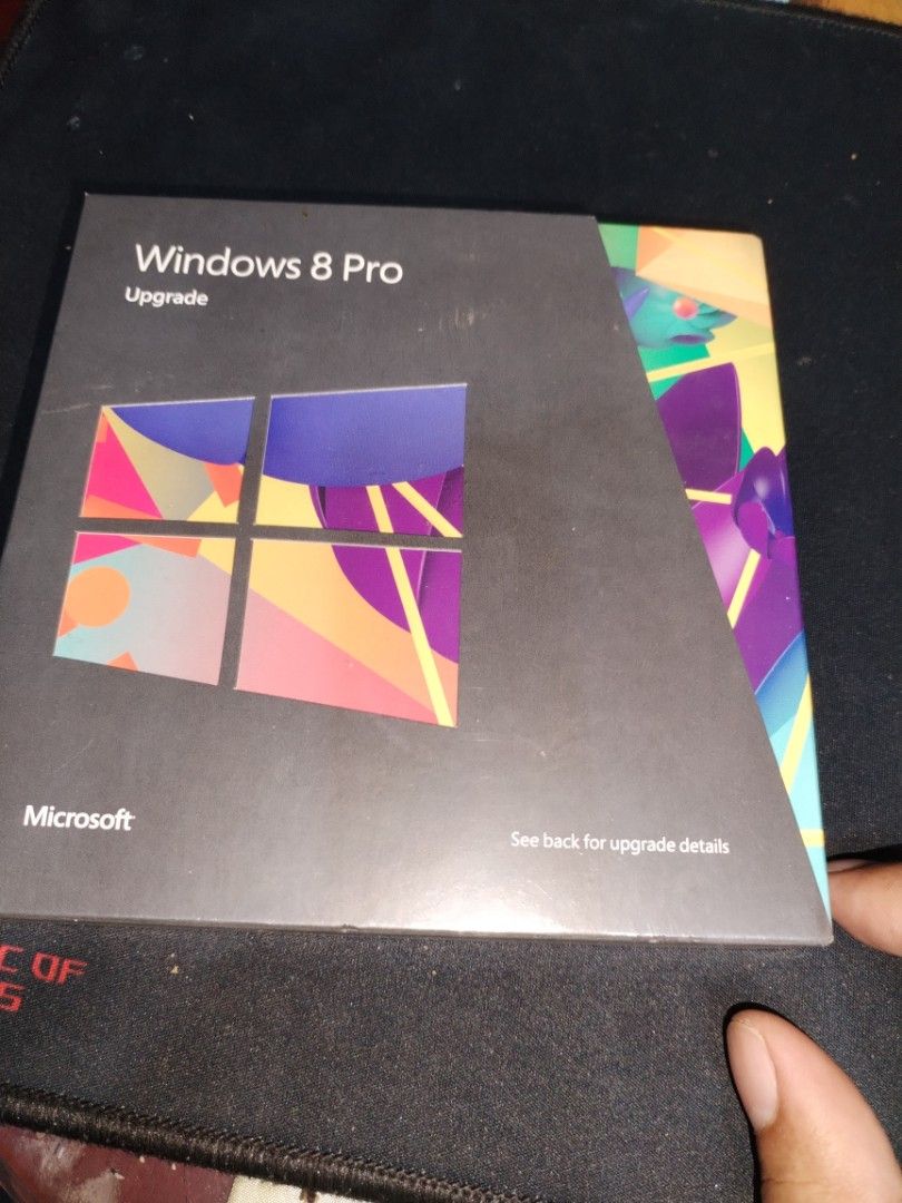 Microsoft Windows 8 Pro Upgrade (Category: Software) located in Quezon City. Submitted by edz0n (Listing ID 1413925562, Image 1). Description: - Upgrade to Windows 8 Pro License Sealed .
