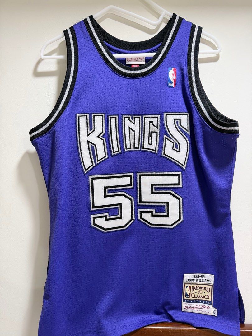 未使用 Mitchell & Ness JASON WILLIAMS　NBA Mitchell & Ness Jason Williams Authentic NBA Jersey, Men's Fashion