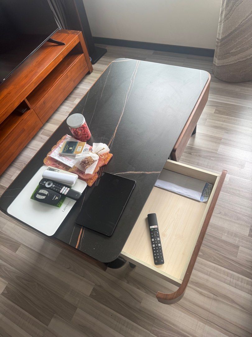 Modern Coffee Table with Drawer