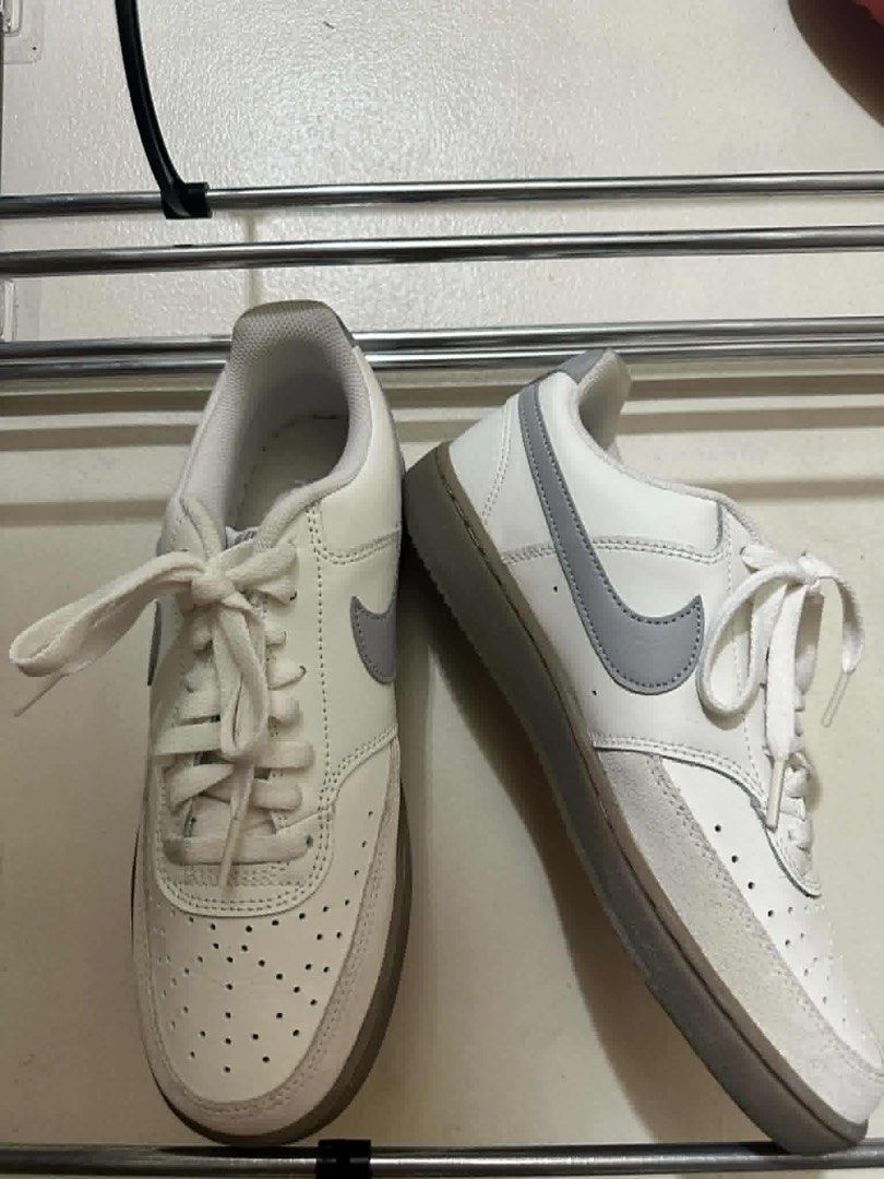 Nike Womens Court Vision Low (Category: Sneakers) located in Makati City. Submitted by gcmdna (Listing ID 1414048541, Image 3). Description: For Sale Nike Court Vision Low Sz 8 | No box (Replacement box) Can do lalamove, grab or angkas. Meetups: Makati or BGC area..