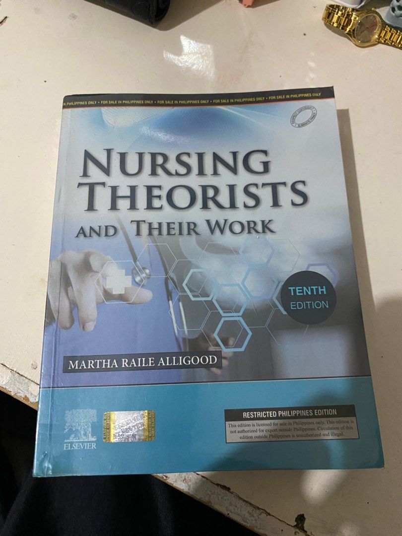 Nursing Theorists and Their Work - Tenth Edition (Category: Textbooks) located in Cebu City. Submitted by arteriosclerosis (Listing ID 1413875828, Image 2). Description: -authentic from c&e bookshop -barely used -see photos for minor flaw (texts are still readable) -with plastic cover -no highlights, writings, etc. -slightly nego -sf shouldered by you -maxim within cebu city, meet up around urgello rfs: need funds.