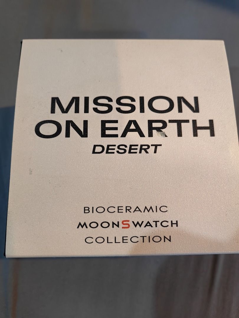 Omega Swatch Mission on Desert (Category: Luxury Watches) located in Manila. Submitted by martinku0967222 (Listing ID 1413964686, Image 1). Description: Omega Swatch Mission on Desert Like new no scratches Complete with box and some aftermarket straps Pm for more details.