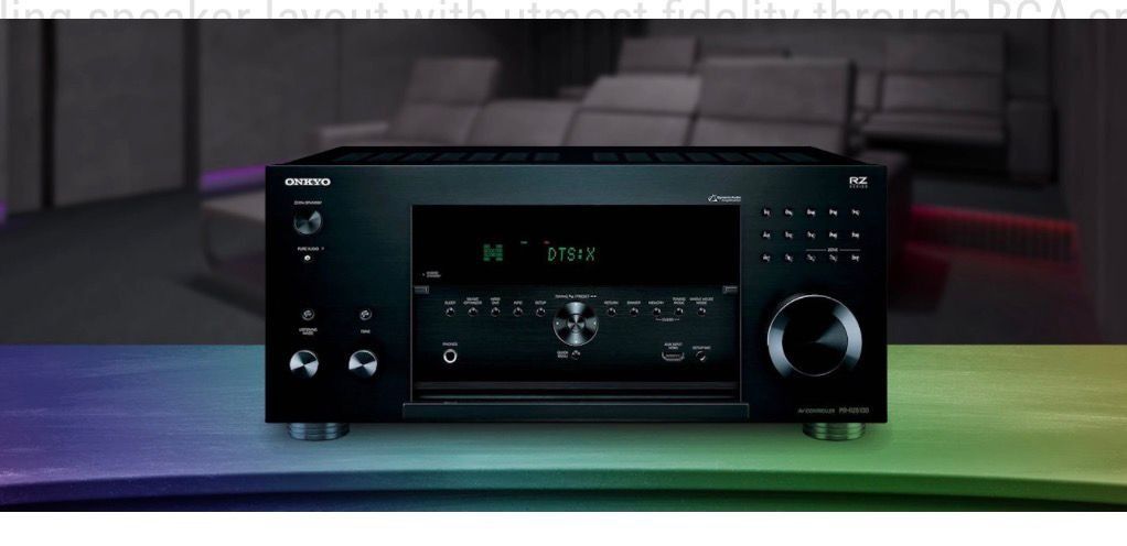 4K Onkyo PR-RZ5100, 11.2 channel processing (Category: Soundbars, Speakers & Amplifiers) located in Manila. Submitted by maricht (Listing ID 1413947302, Image 1). Description: - Onkyo PR-RZ5100 AV pre Amplifier - 11.2 channel processing - 4k up scaling - Features a display screen and front panel controls - Includes a headphone jack - Supports DTS:X audio - Designed for multi-speaker home theater setups Key Features - Audio Formats: Decodes Dolby 