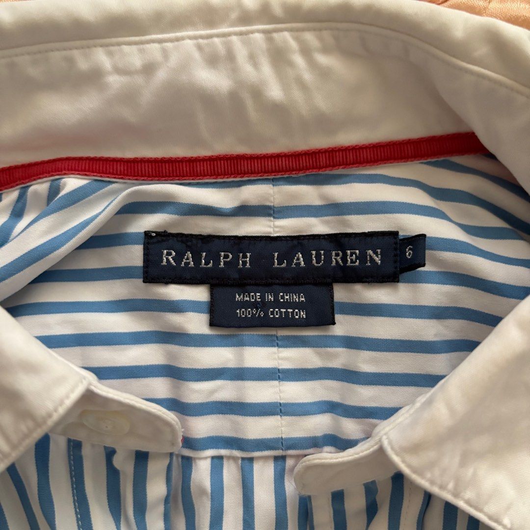 Original Ralph Lauren Cropped long sleeves (Category: Shirts) located in Las Pinas. Submitted by slowcircle (Listing ID 1413949396, Image 2). Description: Original Ralph Lauren Long sleeves Good as new ( only wore it once) CROPPED Size XS TO SMALL Can send when worn picture.