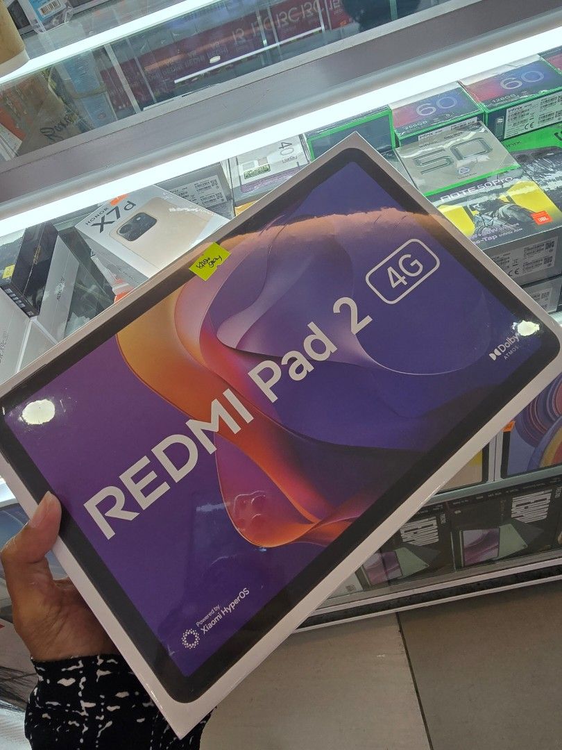 Redmi Pad 2 4g 256gb 8g ram 4g "Cellular" (Category: Android) located in San Juan City. Submitted by AshleyandLynGeneralmerchandise (Listing ID 1413917064, Image 2). Description: Txt or Call 💯099******/099****** 💯Facebook Page: 👍Jenny Telecom Mode of Payment: 🍓Cash Bank Transfer 🍓GCash & Paymaya Installment: 🍓Credit Card 🍓Ggives 🍓Home Credit 🍒Cash on Delivery 🍒 Shipping 🍒Meet Up 🍒Trade In You can visit our Physical store in 2ndfloor C